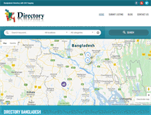 Tablet Screenshot of directory.com.bd