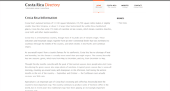 Desktop Screenshot of directory.co.cr