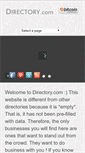 Mobile Screenshot of directory.com
