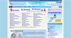 Desktop Screenshot of directory.ac