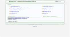 Desktop Screenshot of directory.com.np