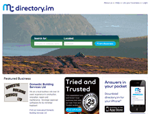 Tablet Screenshot of directory.im